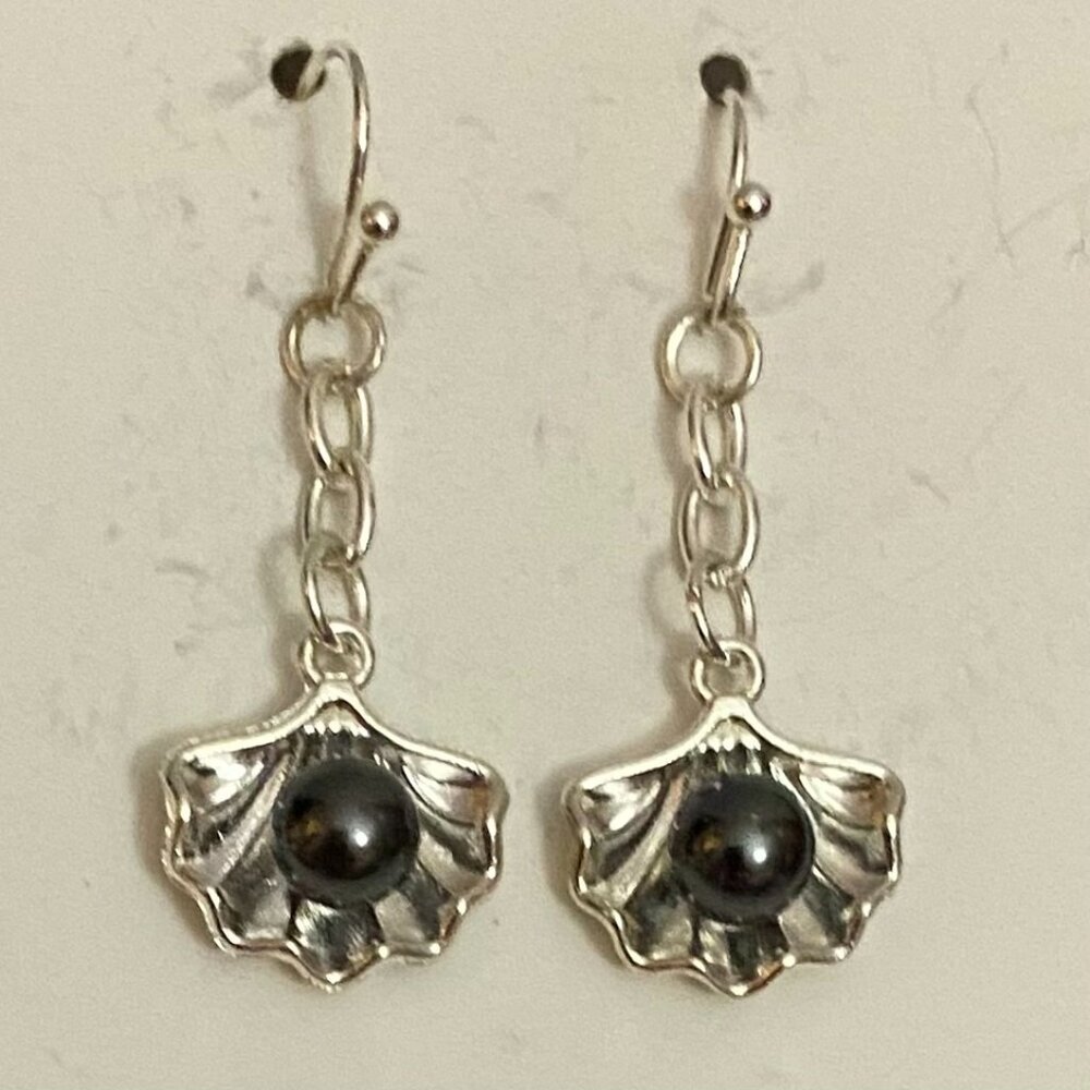 Prestige half-drilled crystal pearl 6mm